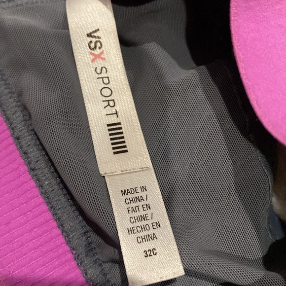 Victoria Sport Victoria’s Secret VSX Racerback Strappy Sport Bra Size 32C VGC - Picture 7 of 7